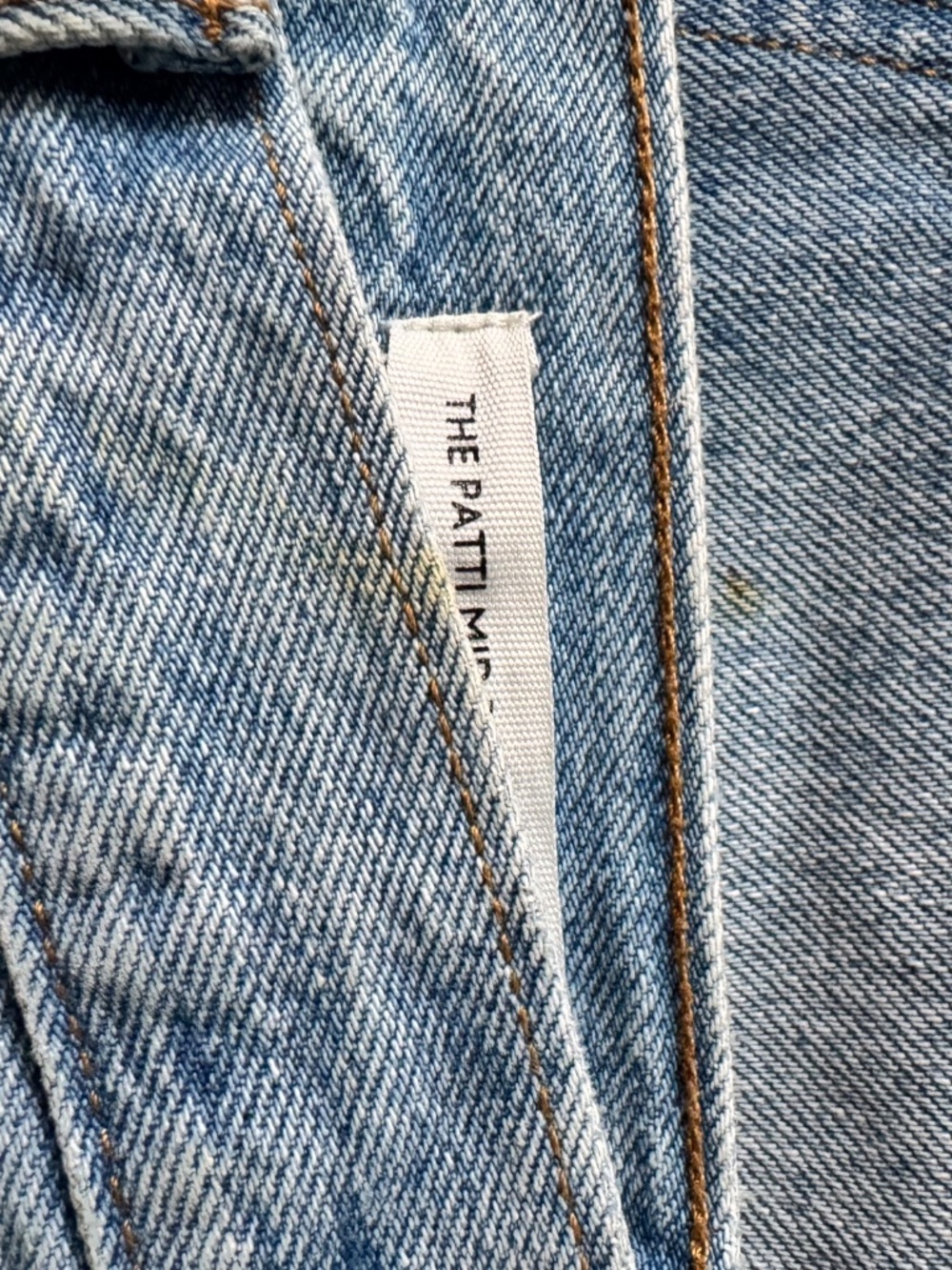 Denim Forum Lightwash midrise Jeans Patti - Picture 5 of 5